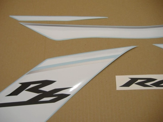 Yamaha YZF-R6 2009 - Rot/Weiß - Aufkleber-Dekor