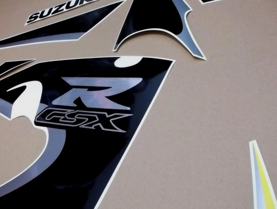 Suzuki GSX-R 600 1999 - Gelb/Schwarz - Aufkleber-Dekor