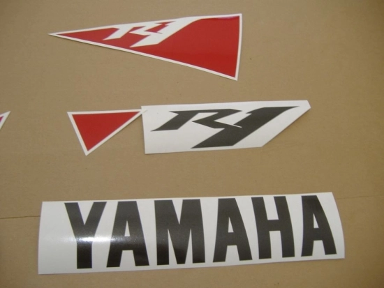 Restoration Sticker for Yamaha YZF-R1 2010 in White