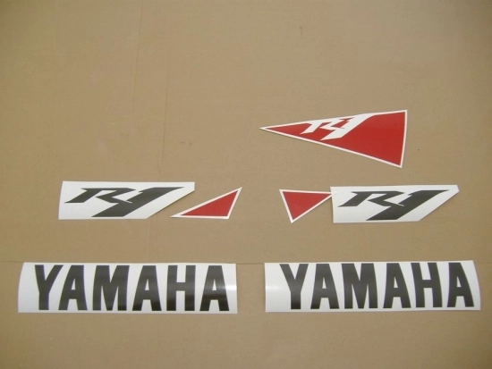 Yamaha YZF-R1 2010 with White Replica Decal