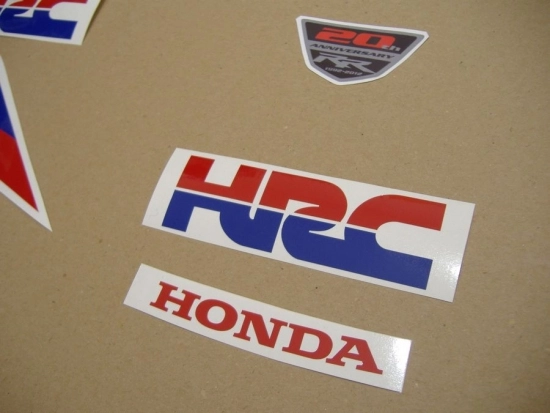 Honda CBR 1000RR 2012 mit Weiß HRC Motorrad Dekor