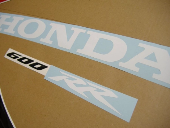 Honda CBR 600RR 2008 - Red - Sticker-Decals