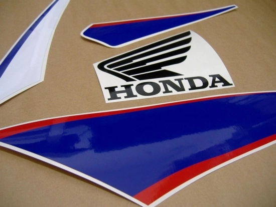 Honda CBR 600RR 2010 - Weiß/Blau/Rot - Aufkleber-Dekor
