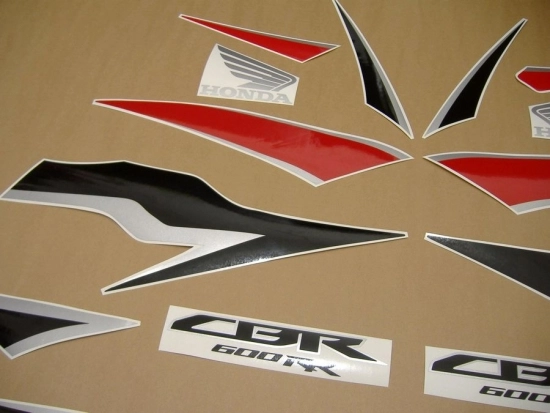 Honda CBR 600RR 2010 - Red/Black - Sticker-Decals