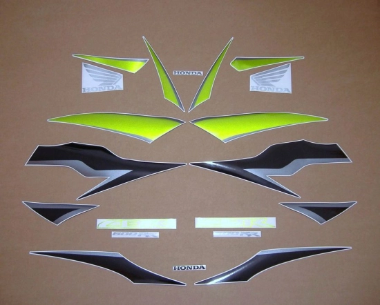 Honda CBR 600RR 2009 mit Grün/Schwarz Motorrad Dekor
