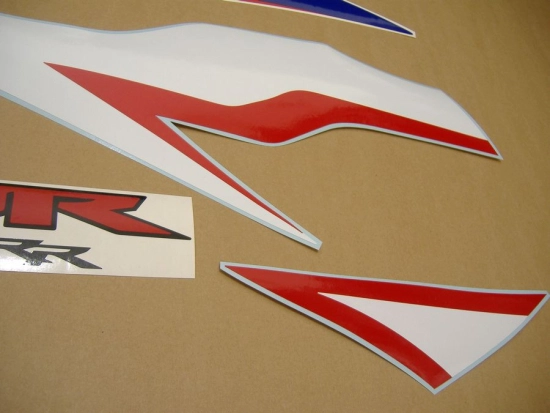 Replica Dekor für Honda CBR 600RR 2011 in Weiß/Blau/Schwarz