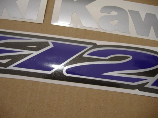 Kawasaki ZX-12R 2003 - Grün - Aufkleber-Dekor