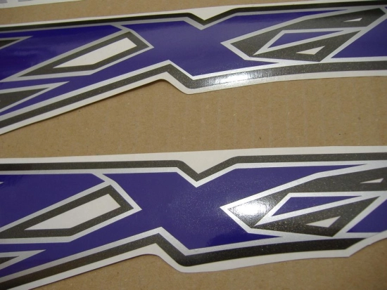 Kawasaki ZX-12R 2003 - Grün - Aufkleber-Dekor