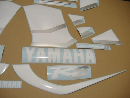 Yamaha YZF-R6 1999 - Blue - Sticker-Decals
