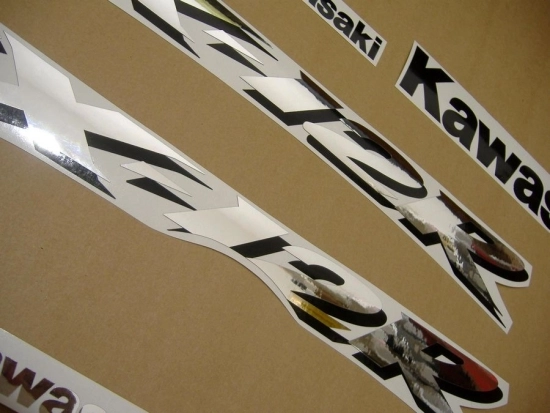 Kawasaki ZX-12R 2004 - Grün - Aufkleber-Dekor