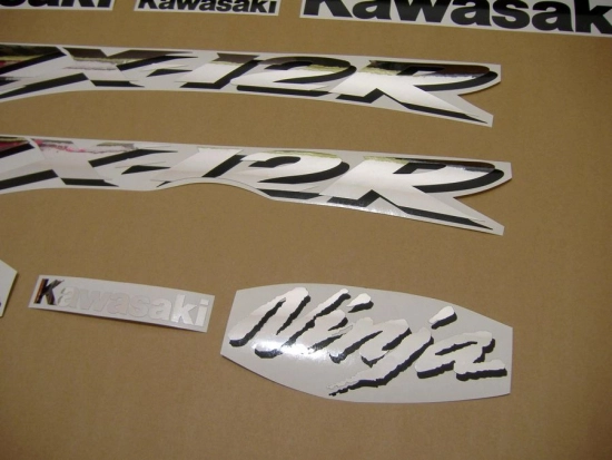 Kawasaki ZX-12R 2004 - Grün - Aufkleber-Dekor