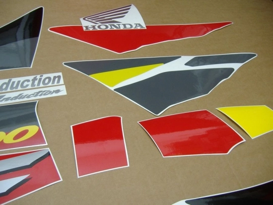 Honda CBR 600 F3 1995 - Grey/Red/Yellow - Sticker-Decals