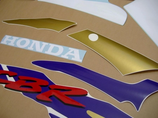 Honda CBR 600 F3 1996 - Red/Purple/White - Sticker-Decals