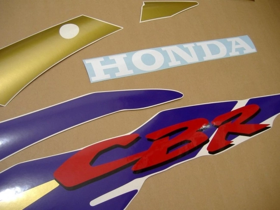 Honda CBR 600 F3 1996 - Red/Purple/White - Sticker-Decals