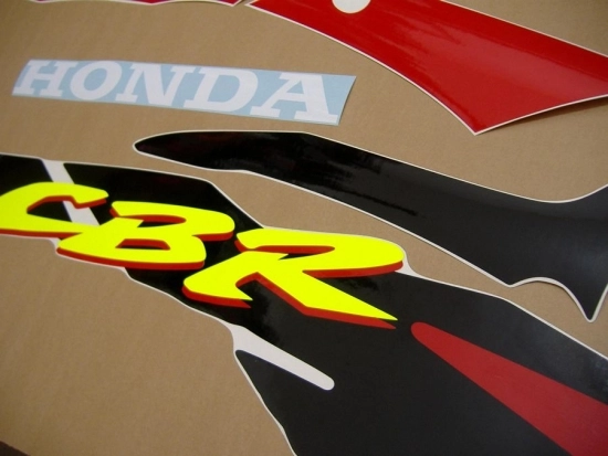 Honda CBR 600 F3 1996 - Weiß/Rot/Schwarz - Aufkleber-Dekor