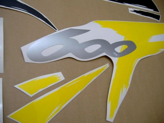 Honda CBR 600 F3 1997 - Yellow/Black - Sticker-Decals