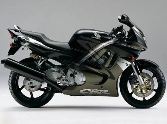 Honda CBR 600 F3 1998 with Grey/Black Motorcycle Decals