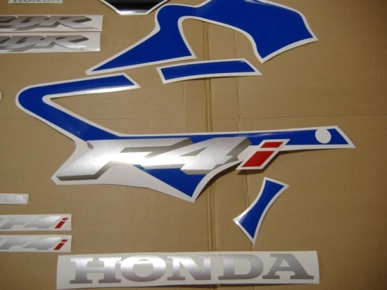 Restoration Sticker for Honda CBR 600 F4i 2005 in Blue