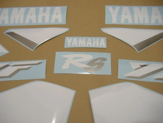 Yamaha YZF-R6 2001 with Blue Replica Decal