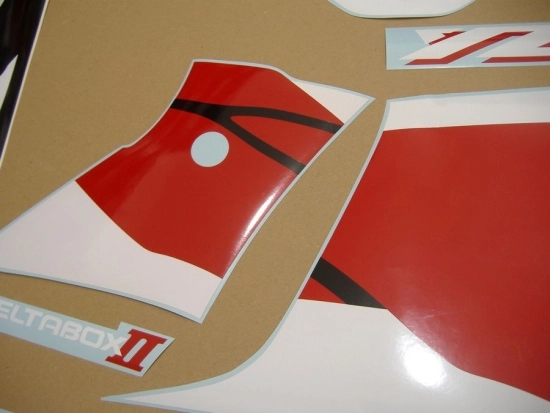 Yamaha YZF-R6 2001 - Rot - Aufkleber-Dekor