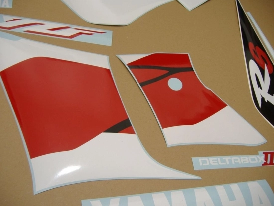 Yamaha YZF-R6 2001 - Rot - Aufkleber-Dekor