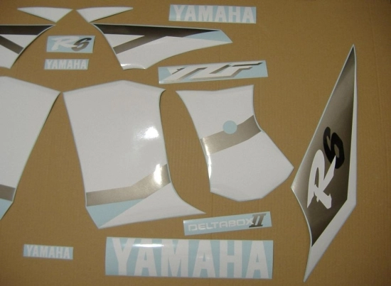 Yamaha YZF-R6 2002 - Blue EU - Sticker-Decals