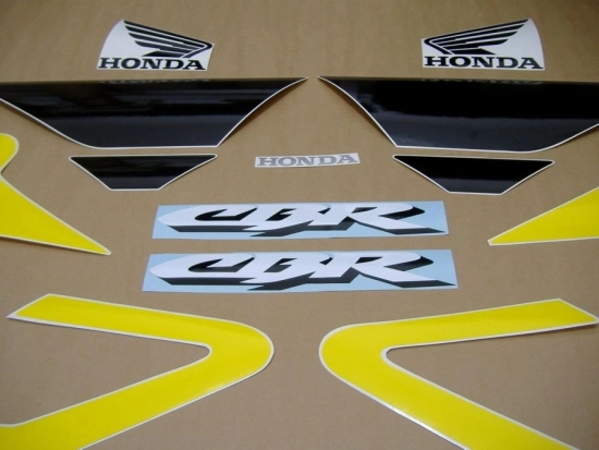 Honda CBR 600 F4i 2002 - Yellow/Black - Sticker-Decals