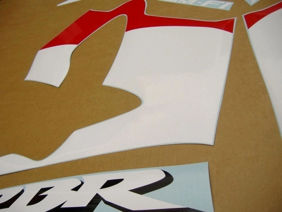 Honda CBR 600 F4 2001 - Rot/Blau/Weiß - Aufkleber-Dekor