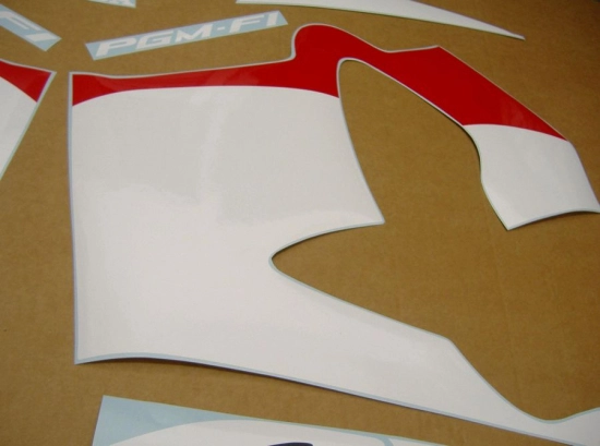 Honda CBR 600 F4 2002 - Red/Blue/White - Sticker-Decals