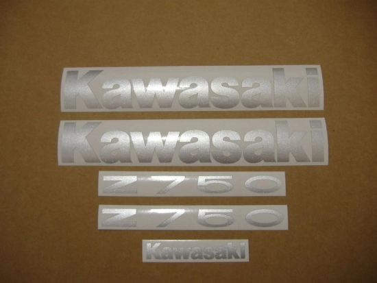 Kawasaki Z 750 2011 - Black - Sticker-Decals