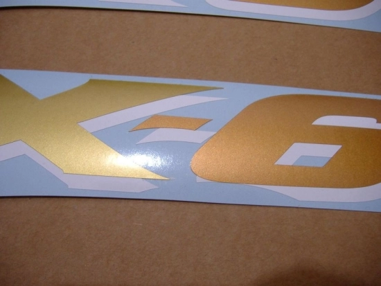 Kawasaki ZX-6R 2003 - Red - Sticker-Decals