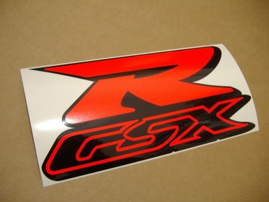 Suzuki GSX-R 750 1999 with White/Blue Vinyl-Sticker
