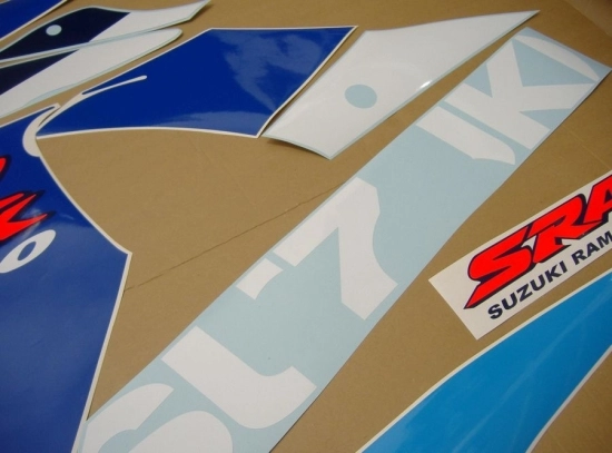 Suzuki GSX-R 600 1998 - Blue/White - Sticker-Decals