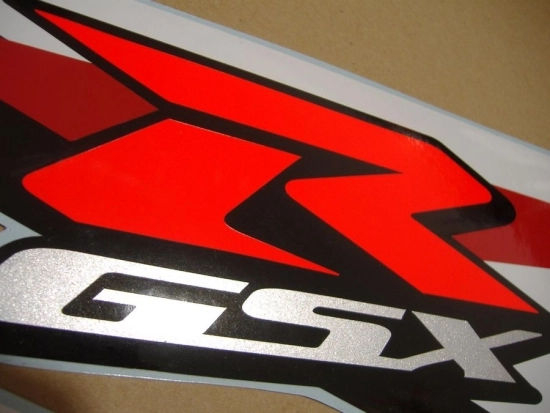 Suzuki GSX-R 1000 2012 - White/Blue - Sticker-Decals