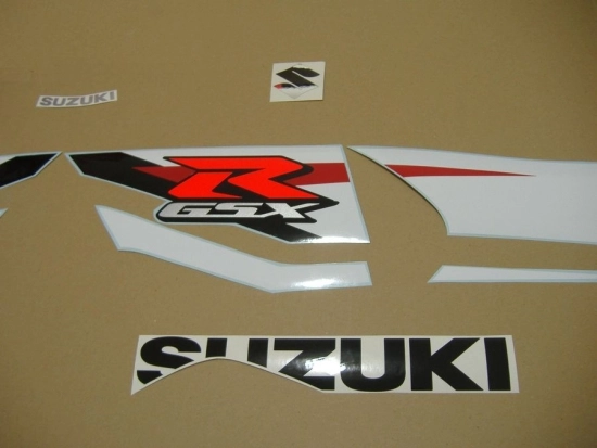 Suzuki GSX-R 1000 2012 - White/Blue - Sticker-Decals