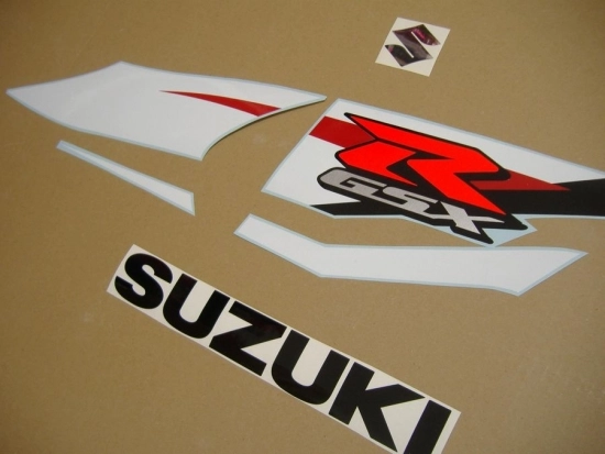 Suzuki GSX-R 1000 2012 - White/Blue - Sticker-Decals