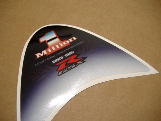 Suzuki GSX-R 1000 2013 - 1 Million Commemorative - Aufkleber-Dekor