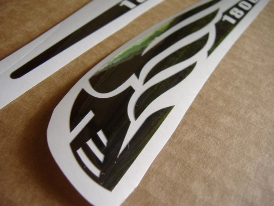 Honda VTX 1800 with Chrome Replica Decal