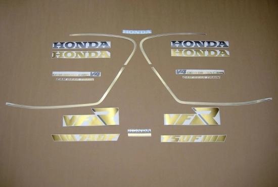 Restoration Sticker for Honda VFR 750 1987 in White