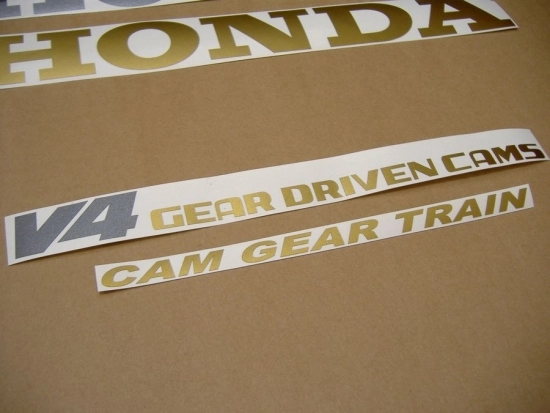 Honda VFR 750 1987 - White - Sticker-Decals