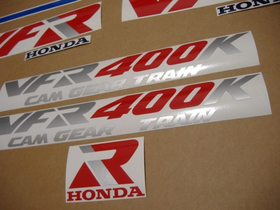 Honda VFR 400K 1991 - Darkblue - Sticker-Decals