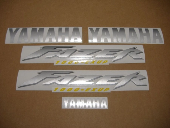 Yamaha FZS1000 Fazer 2001 mit Schwarz Motorrad Dekor