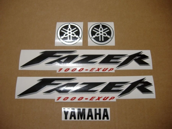 Restoration Sticker for Yamaha FZS1000 Fazer 2004 in Silver