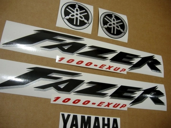 Yamaha FZS1000 Fazer 2004 - Silver - Sticker-Decals