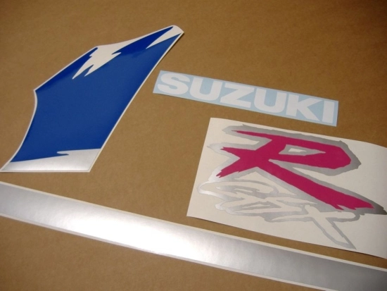 Suzuki GSX-R 1100 1993 - White/Blue - Sticker-Decals