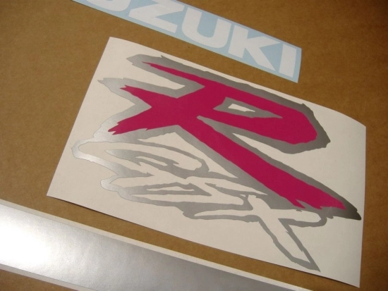 Suzuki GSX-R 1100 1993 - White/Blue - Sticker-Decals