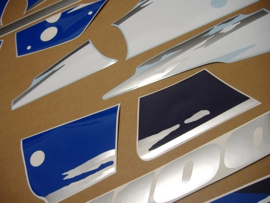 Suzuki GSX-R 1100 1993 - White/Blue - Sticker-Decals