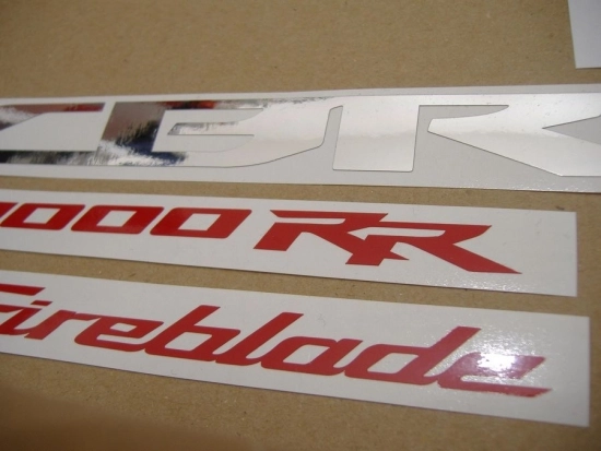 Honda CBR 1000RR 2013 mit Schwarz Motorrad Dekor
