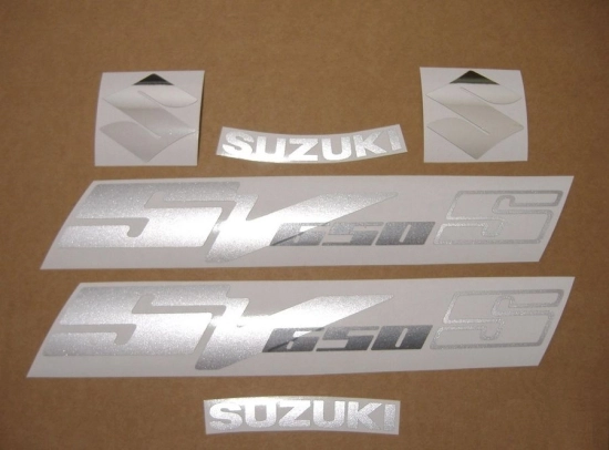 Restoration Sticker for Suzuki SV 650S 2004 in Blue
