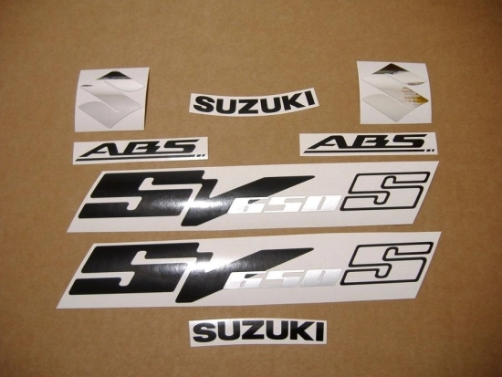 Restoration Sticker for Suzuki SV 650S 2007 in Titanium
